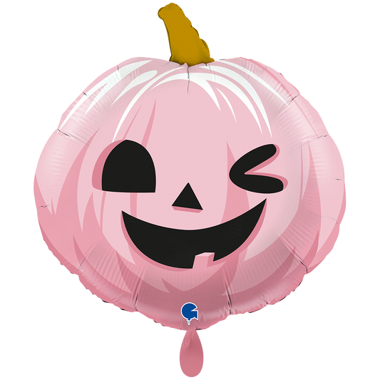 1 Balloon XXL - Funny Pumpkin Pink
