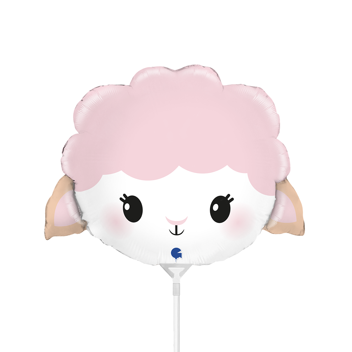 10 Miniballoons Airfilled - Cute Sheep (Unverpackt)