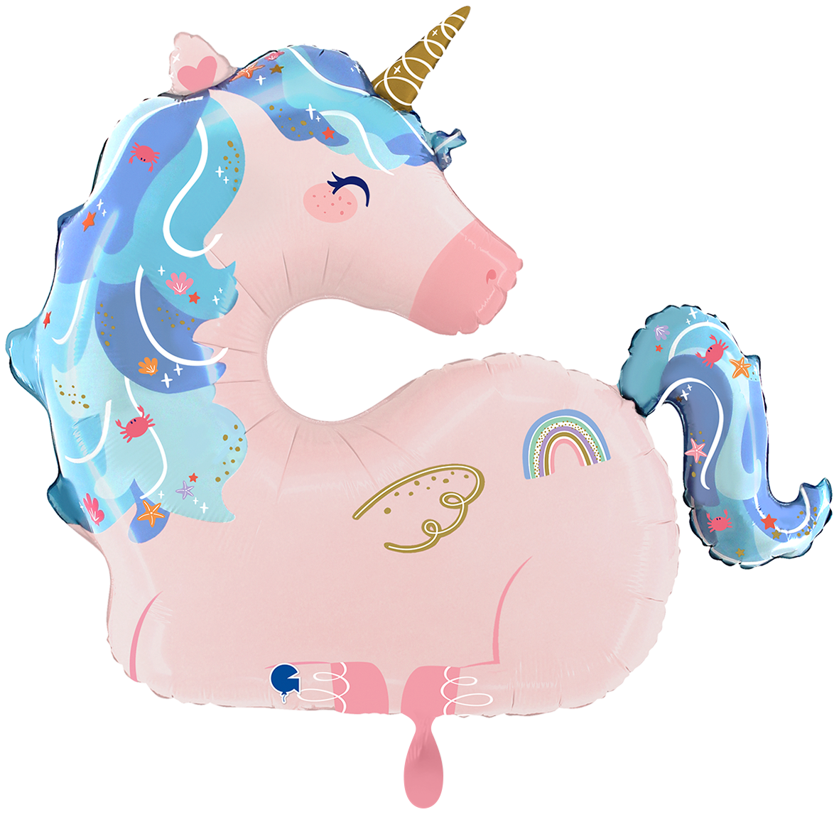 1 Balloon XXL - Maritime Unicorn