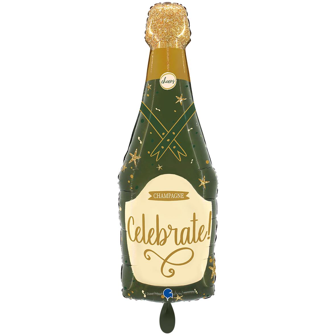1 Balloon XXL - Sparkle Bottle