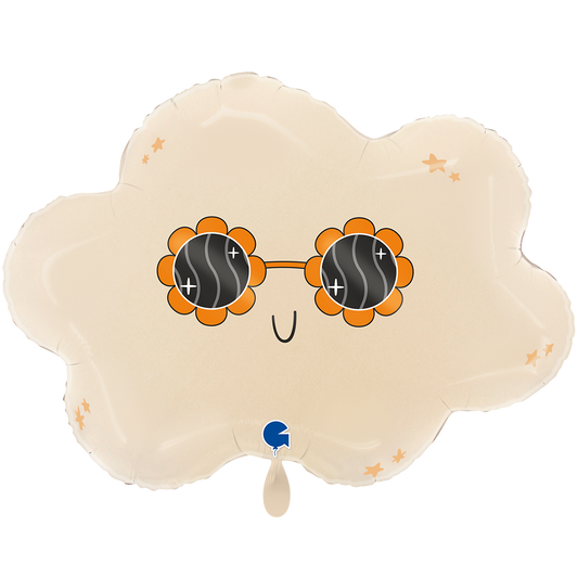 1 Balloon XXL - Groovy Cloud