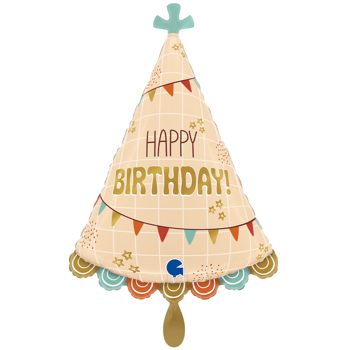1 Balloon XXL - Boho Party Hat