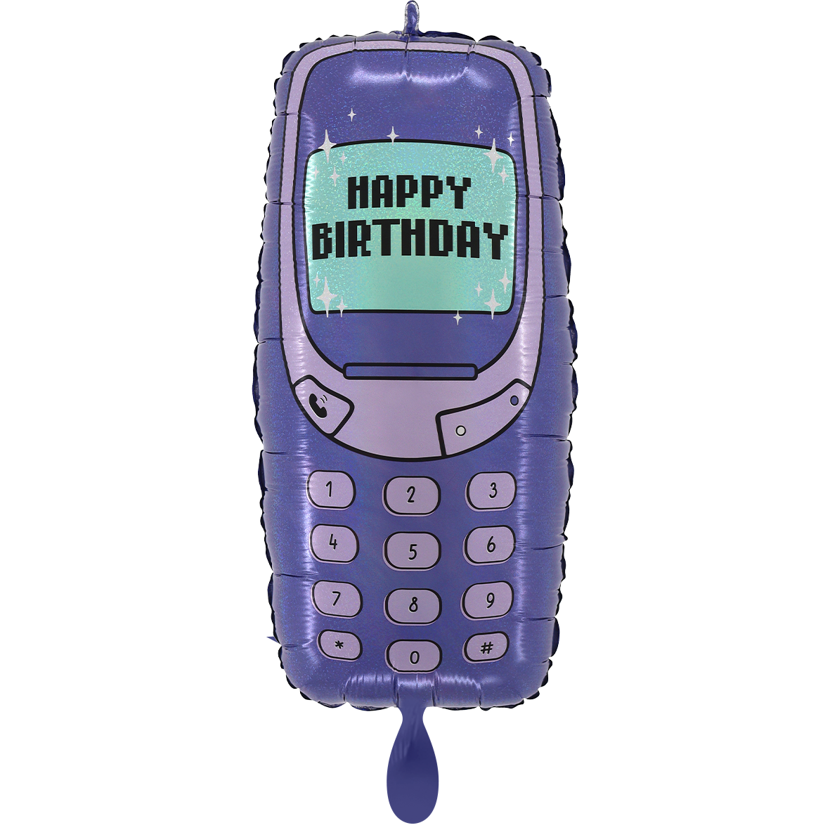 1 Balloon XXL - 00'S Birthday Phone