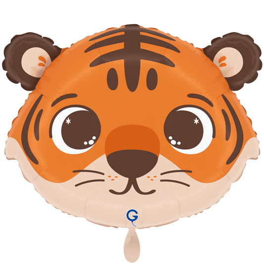 1 Balloon - Funny Tiger Head