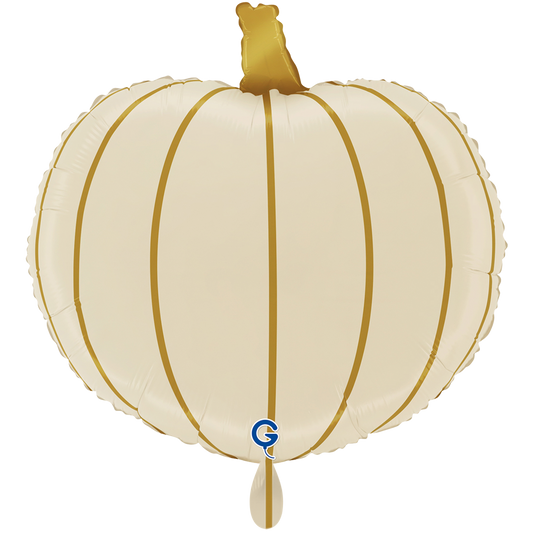 1 Balloon - Cream Pumpkin