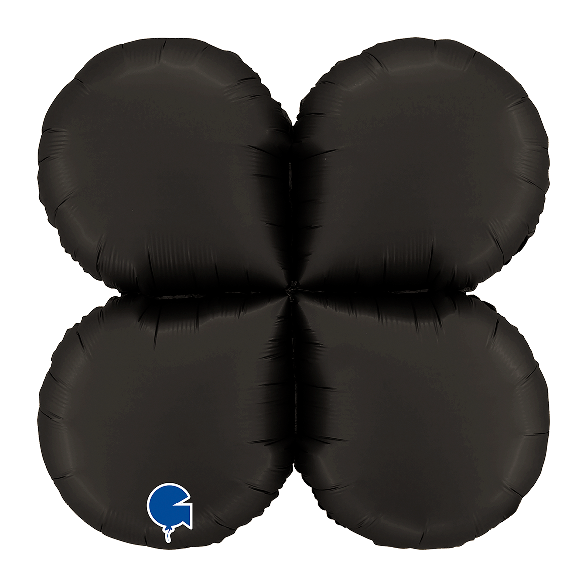1 Balloon Base - Drops - Satin Fumé Black
