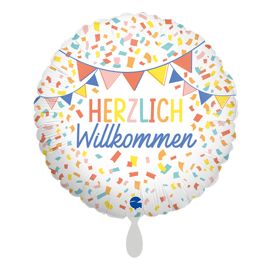 1 Balloon - Herzlich Willkommen