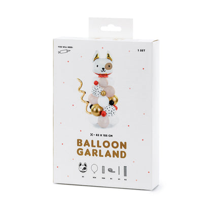 1 Ballonset - Ballon Bouquet - Dog