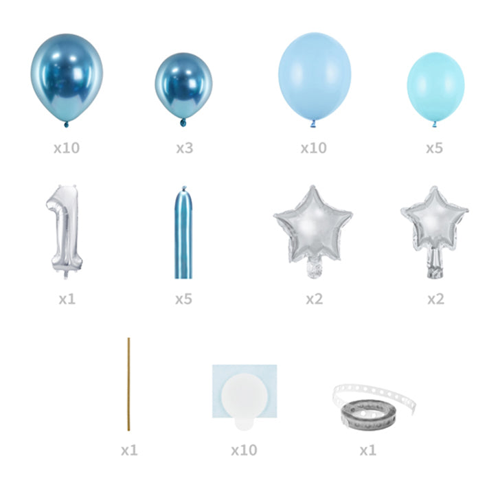 1 Ballonset - Ballon Bouquet - Boyish 1