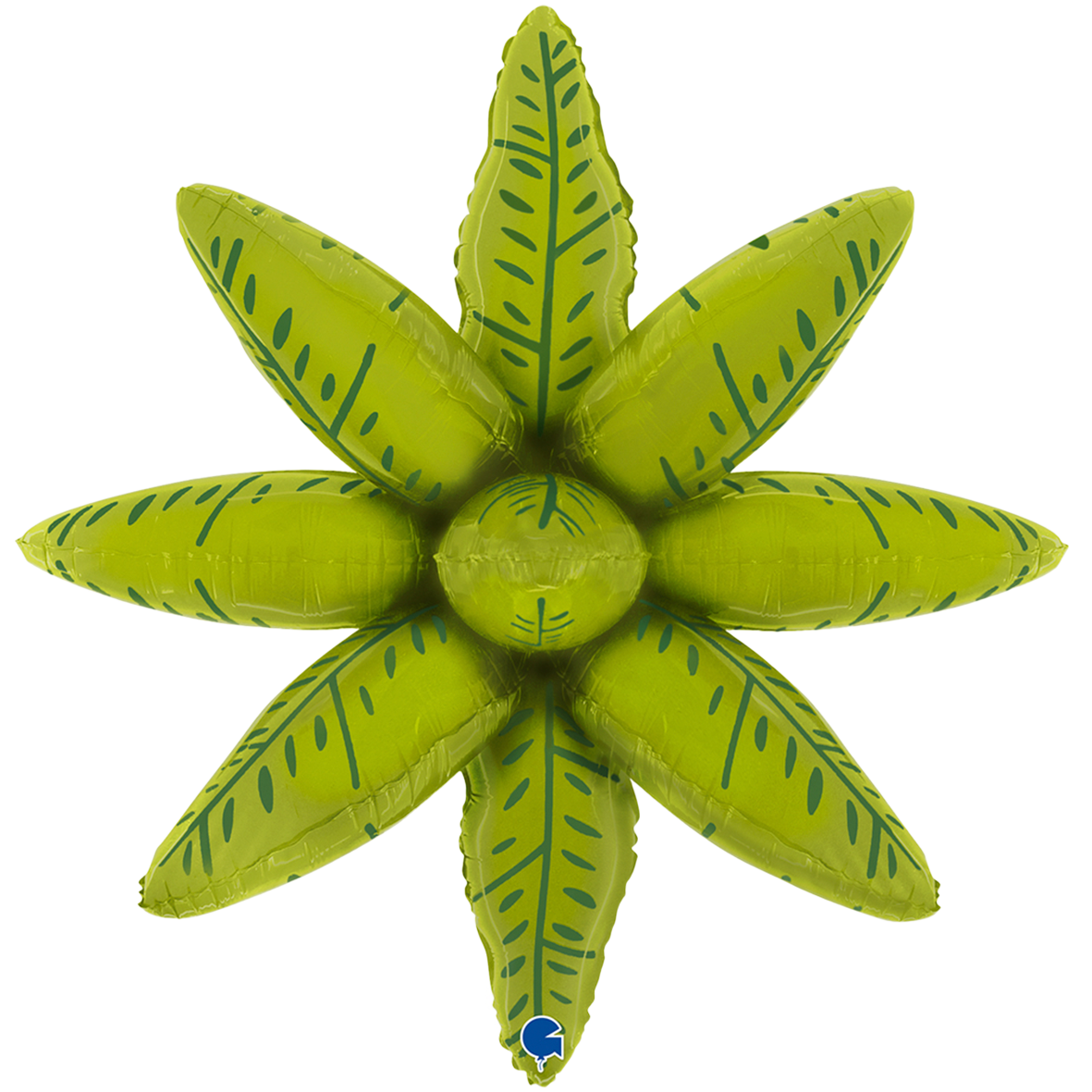 1 Balloon XL - Deco-Tropical Leaves