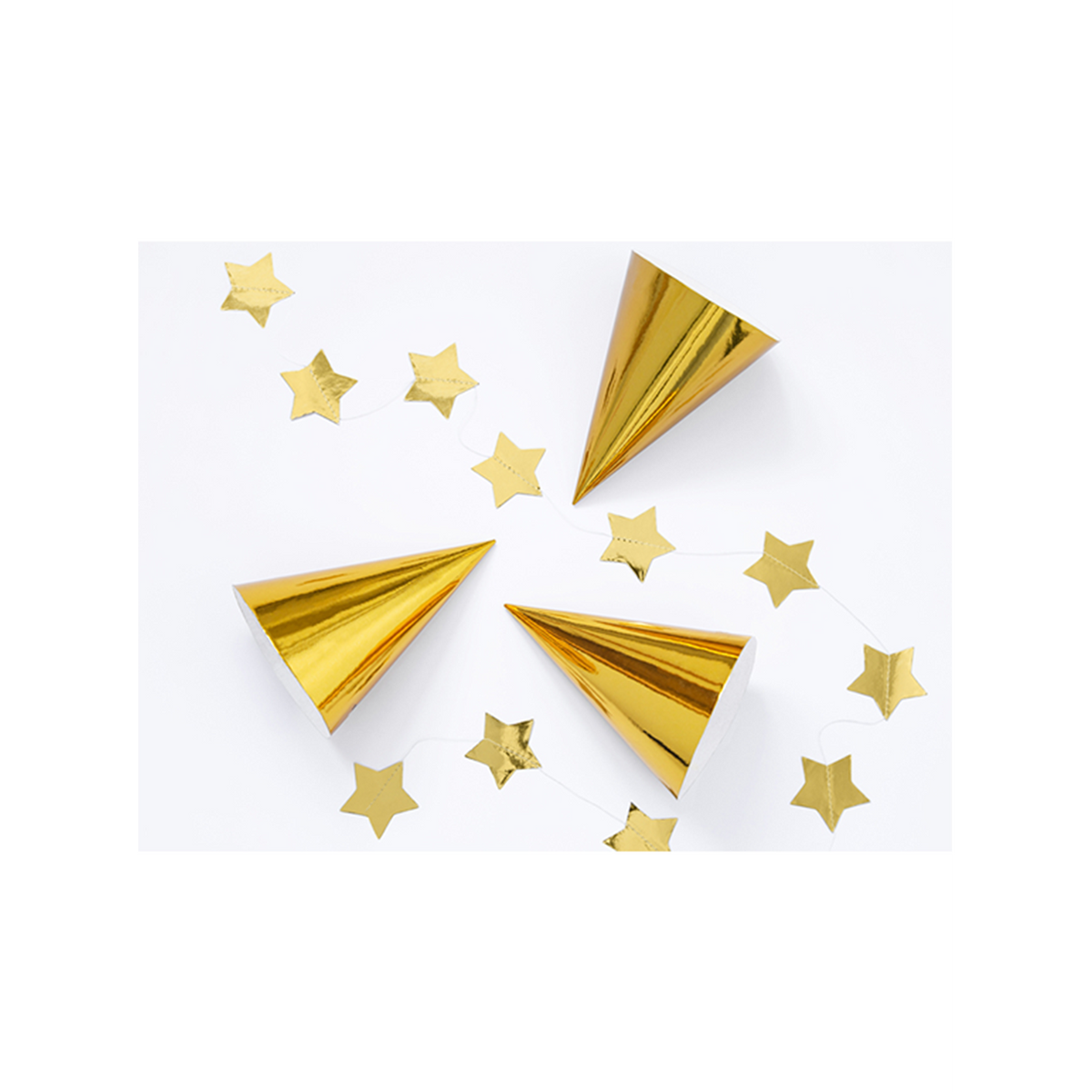 1 Sternengirlande - 3,6m - Gold