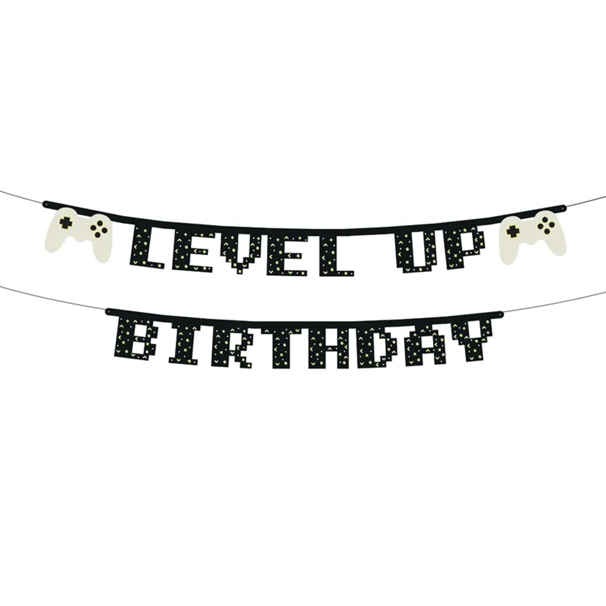 1 Bannergirlande - Gamer Level up