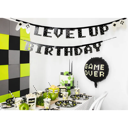 1 Bannergirlande - Gamer Level up