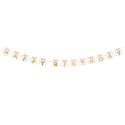 1 Bannergirlande - Happy Birthday Horses