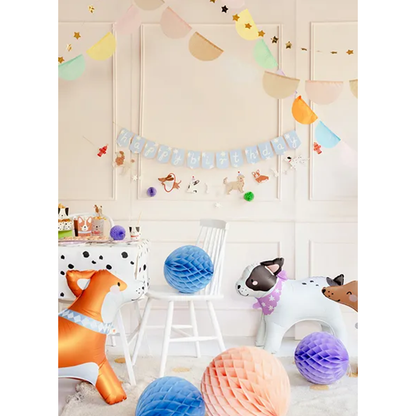 1 Bannergirlande - Happy Birthday Dog