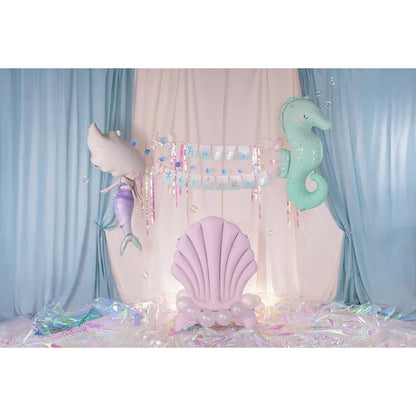 1 Bannergirlande - Happy Birthday Mermaid