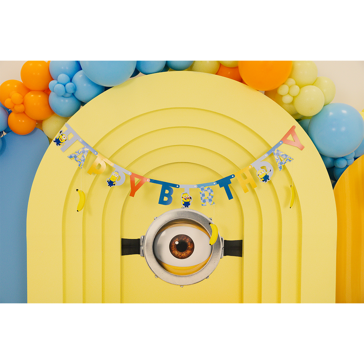 1 Bannergirlande - Happy Birthday Minions