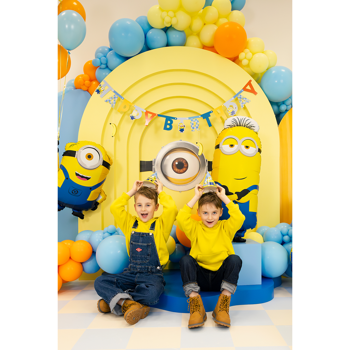 1 Bannergirlande - Happy Birthday Minions