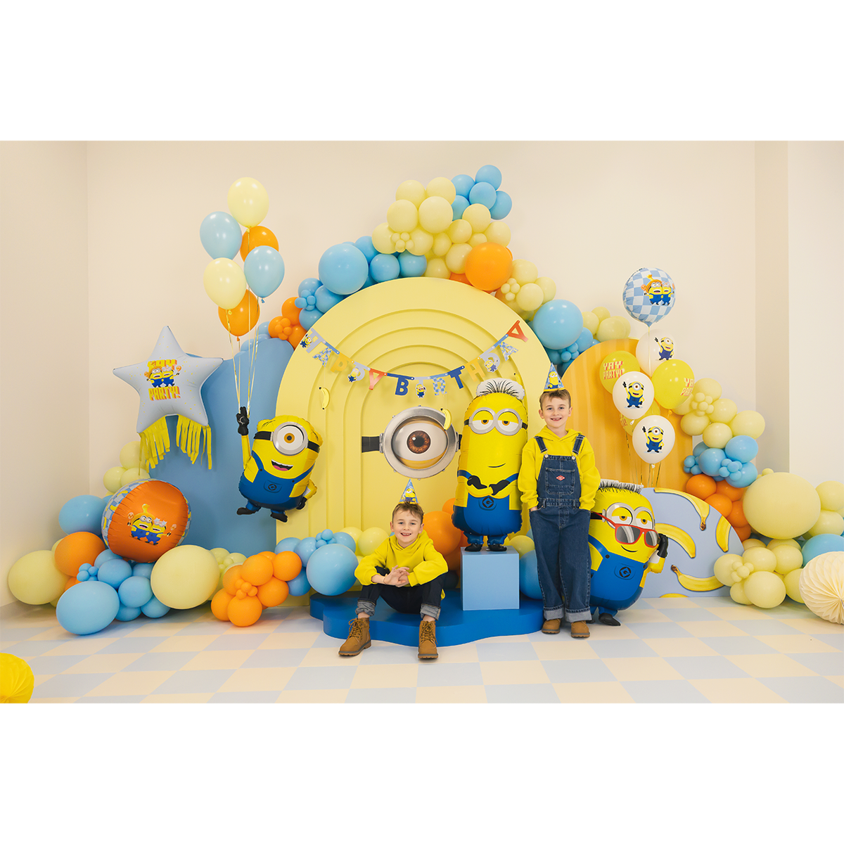 1 Bannergirlande - Happy Birthday Minions