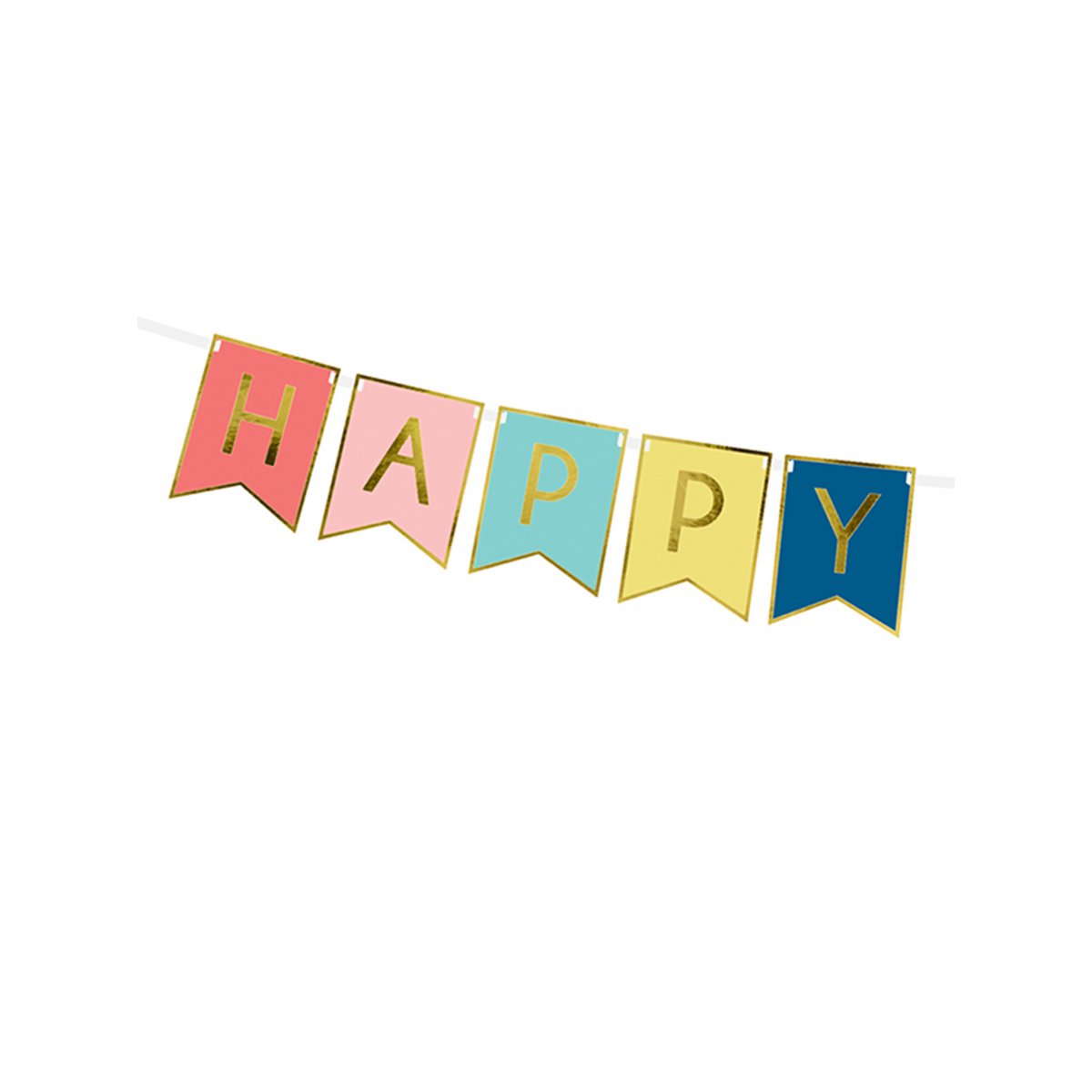 1 Bannergirlande - Happy Birthday