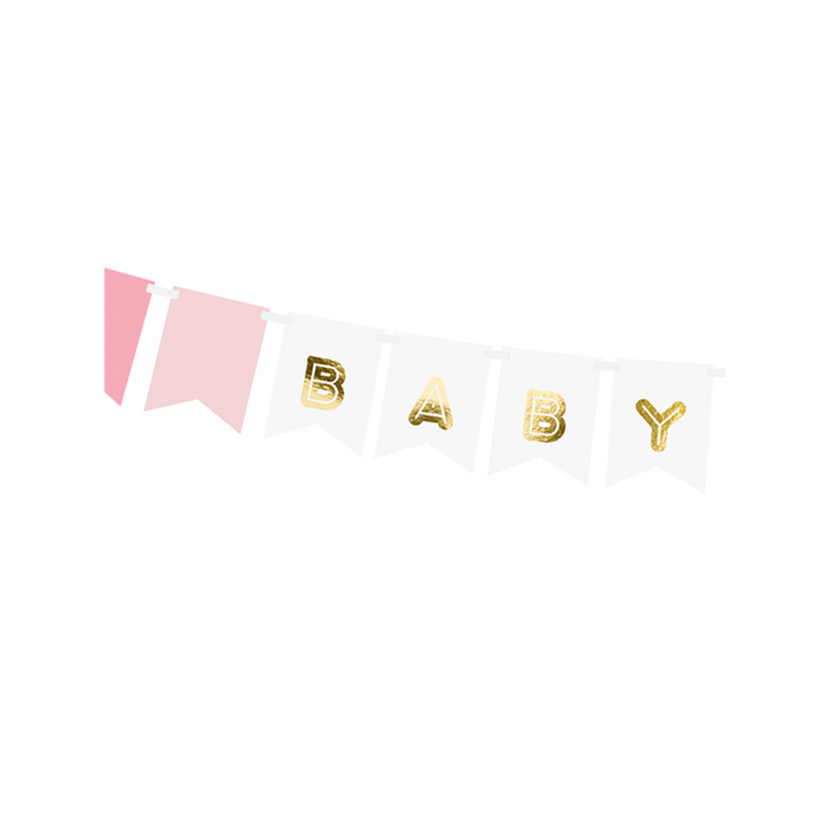 1 Bannergirlande - Baby Girl