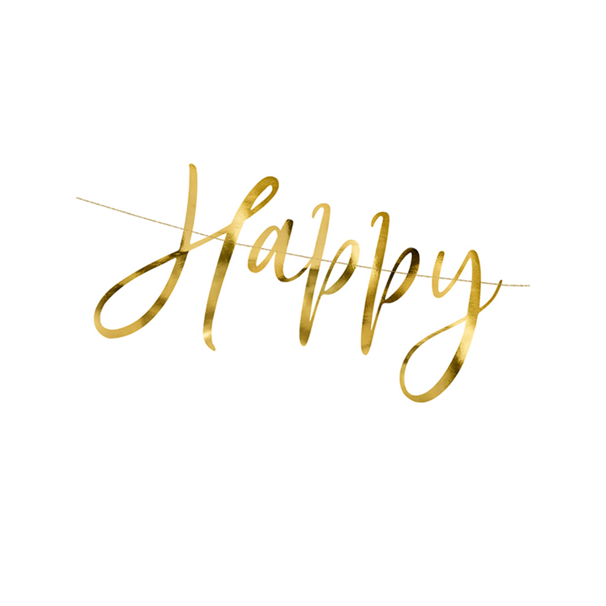 1 Bannergirlande - Happy New Year