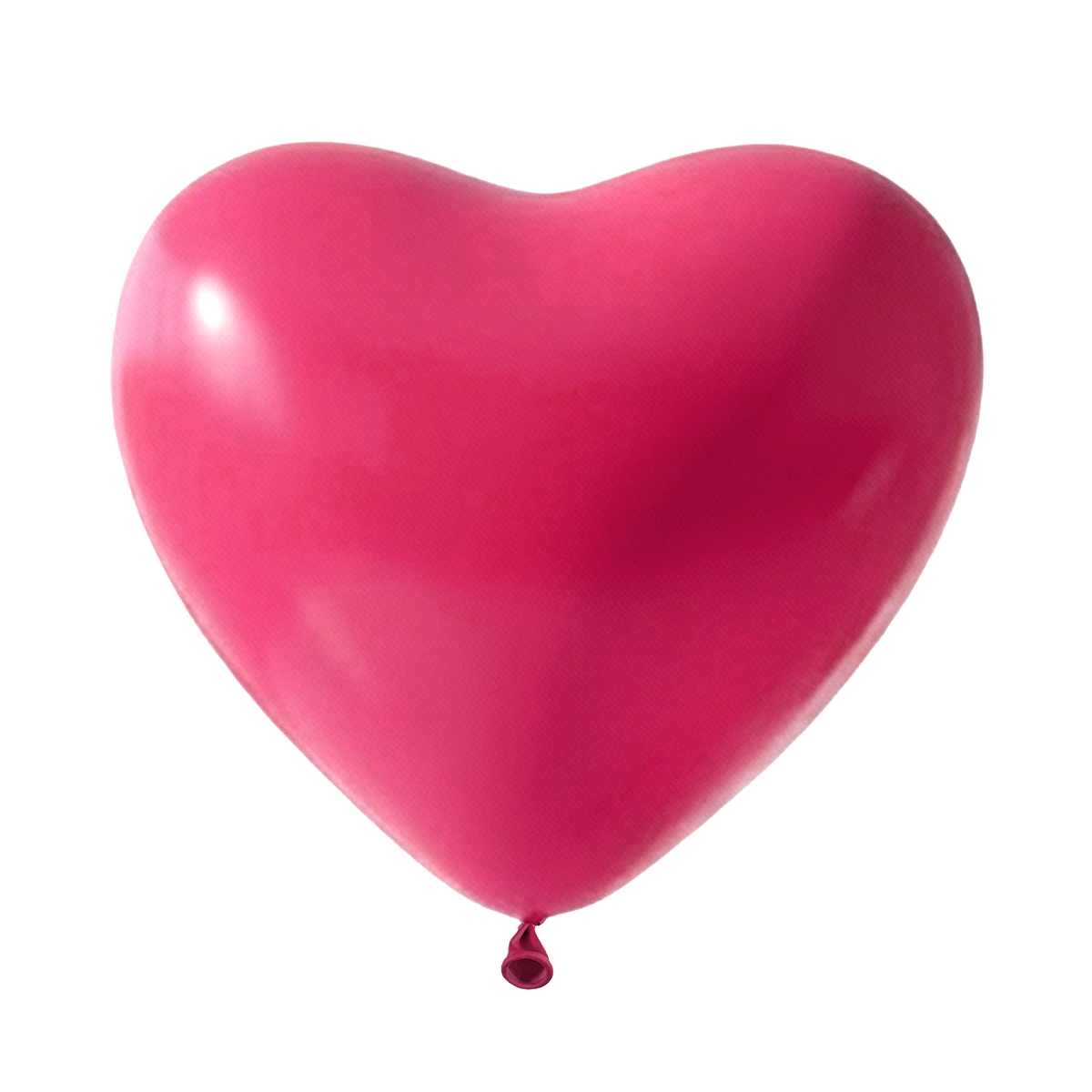 50 Herzballons -  Ø30 cm - Fuchsia