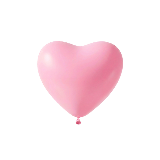 50 Herzballons -  Ø13 cm - Pink