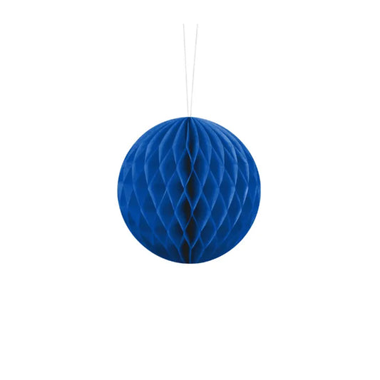 1 Wabenball - Blau - Ø 10cm