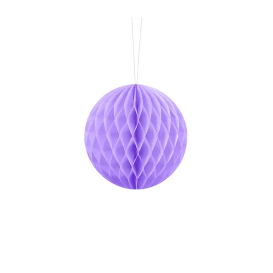 1 Wabenball - Flieder - Ø 10cm