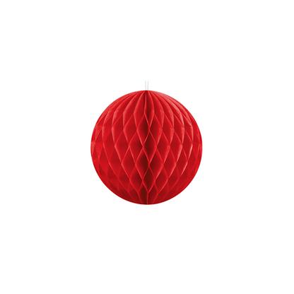 1 Wabenball - Ø 10cm - Rot