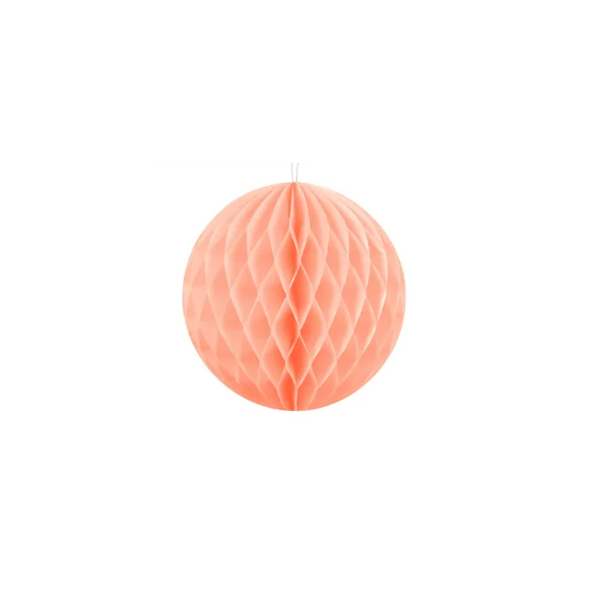 1 Wabenball - Ø 10cm - Hellpfirsich