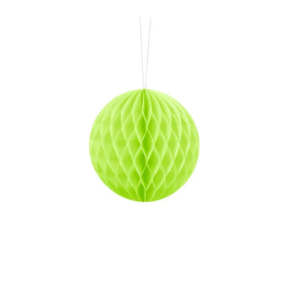 1 Wabenball - Apfelgrün - Ø 10cm