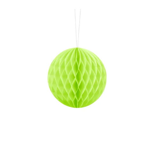 1 Wabenball - Apfelgrün - Ø 10cm