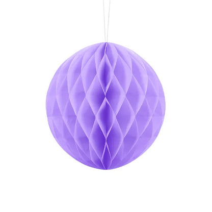 1 Wabenball XL - Flieder - Ø 20cm