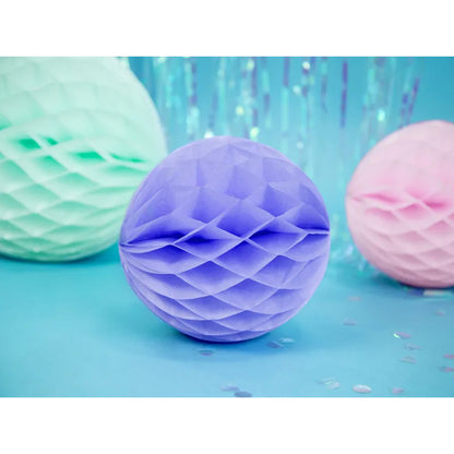 1 Wabenball XL - Flieder - Ø 20cm