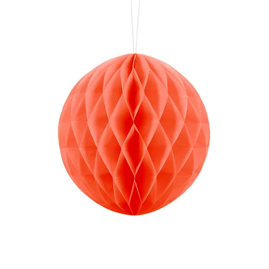 1 Wabenball XL - Orange - Ø 20cm