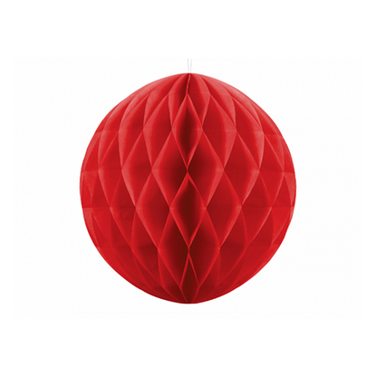 1 Wabenball XL - Ø 20cm - Rot