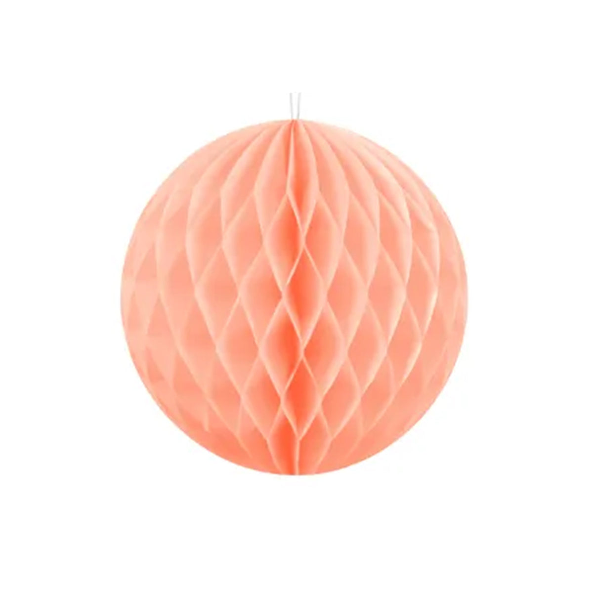 1 Wabenball XL - Ø 20cm - Hellpfirsich