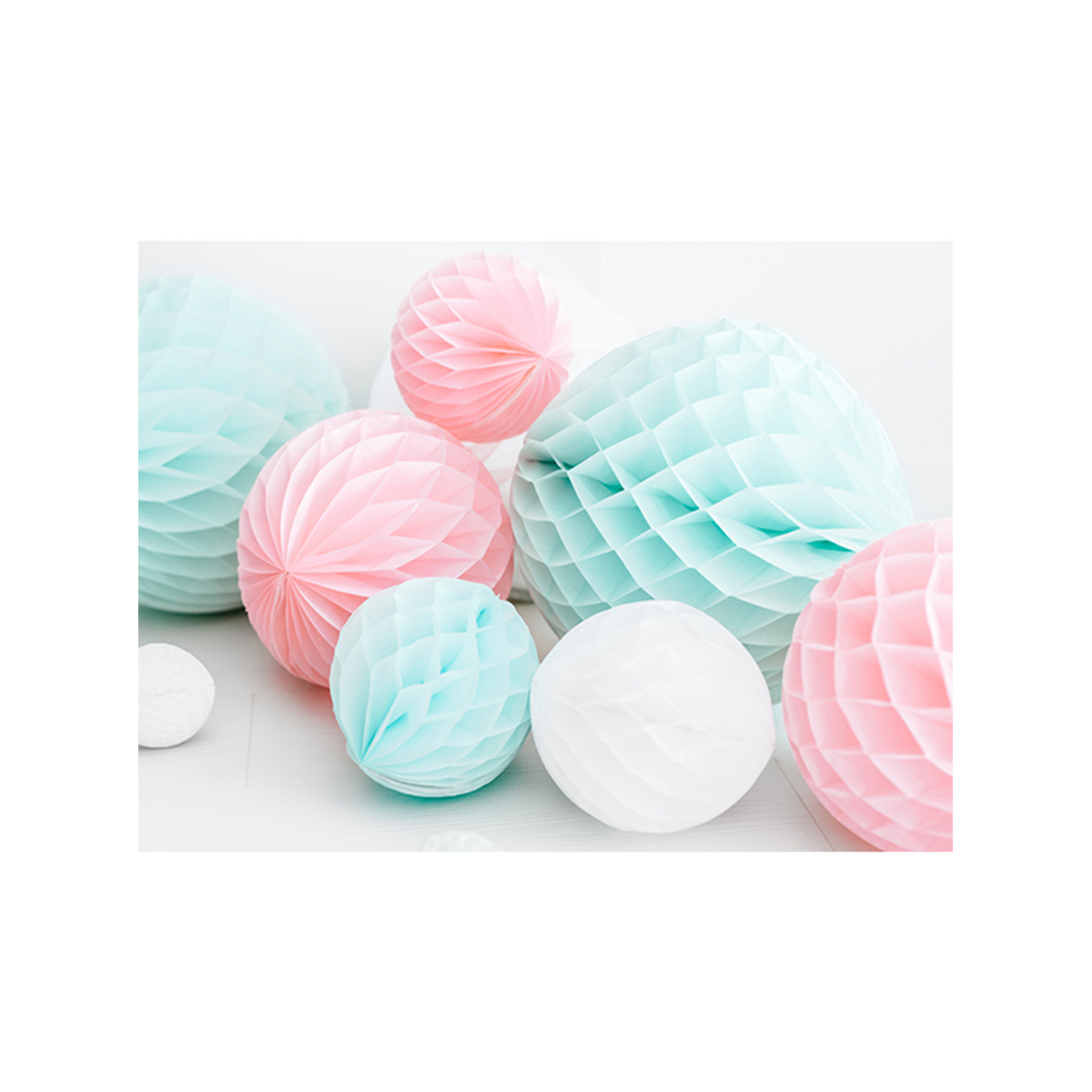 1 Wabenball XL - Ø 20cm - Rosa