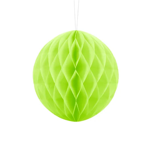 1 Wabenball XL- Apfelgrün - Ø 20cm