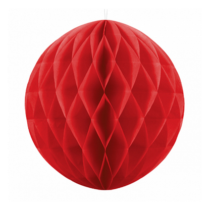 1 Wabenball XXL - Ø 30cm - Rot