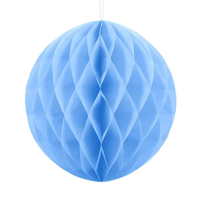 1 Wabenball XXL - Hellblau - Ø 30cm
