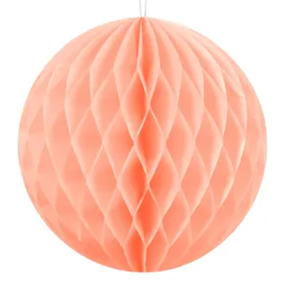 1 Wabenball XXXL - Ø 40cm - Hellpfirsich