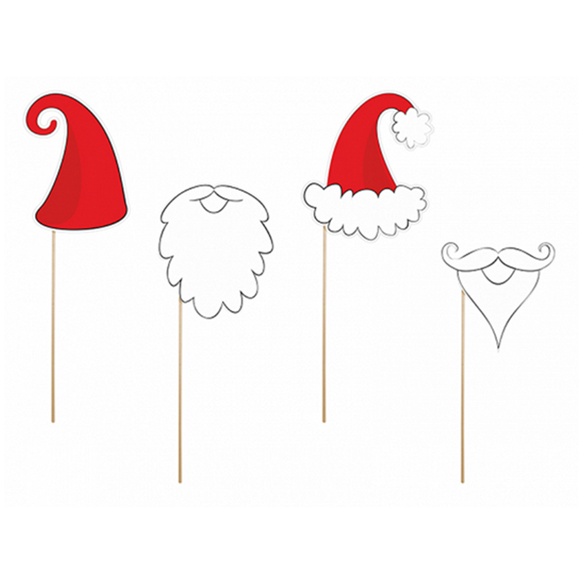 1 Photobooth Set - Christmas