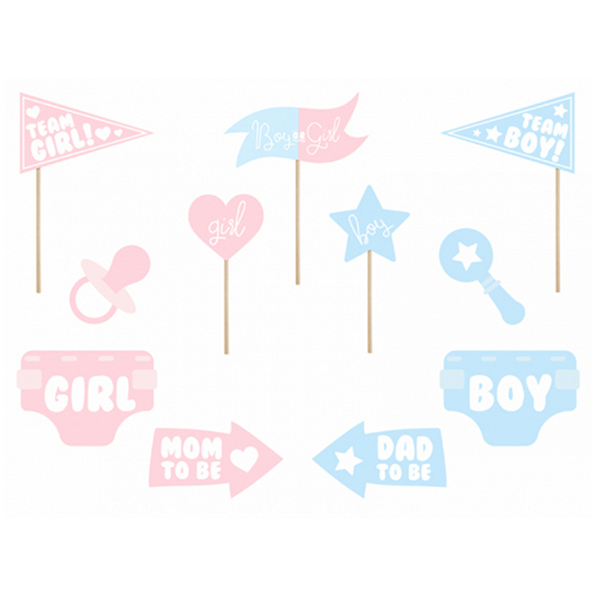 1 Photobooth Set - Boy or Girl