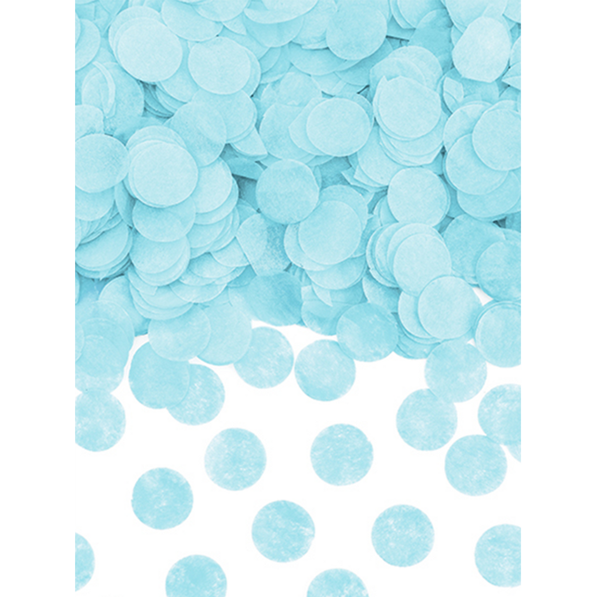 15g Papierkonfetti - Hellblau