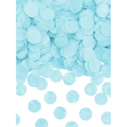 15g Papierkonfetti - Hellblau