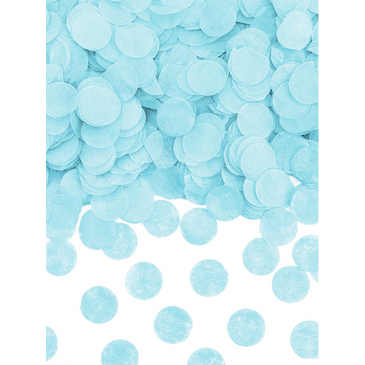 15g Papierkonfetti - Hellblau