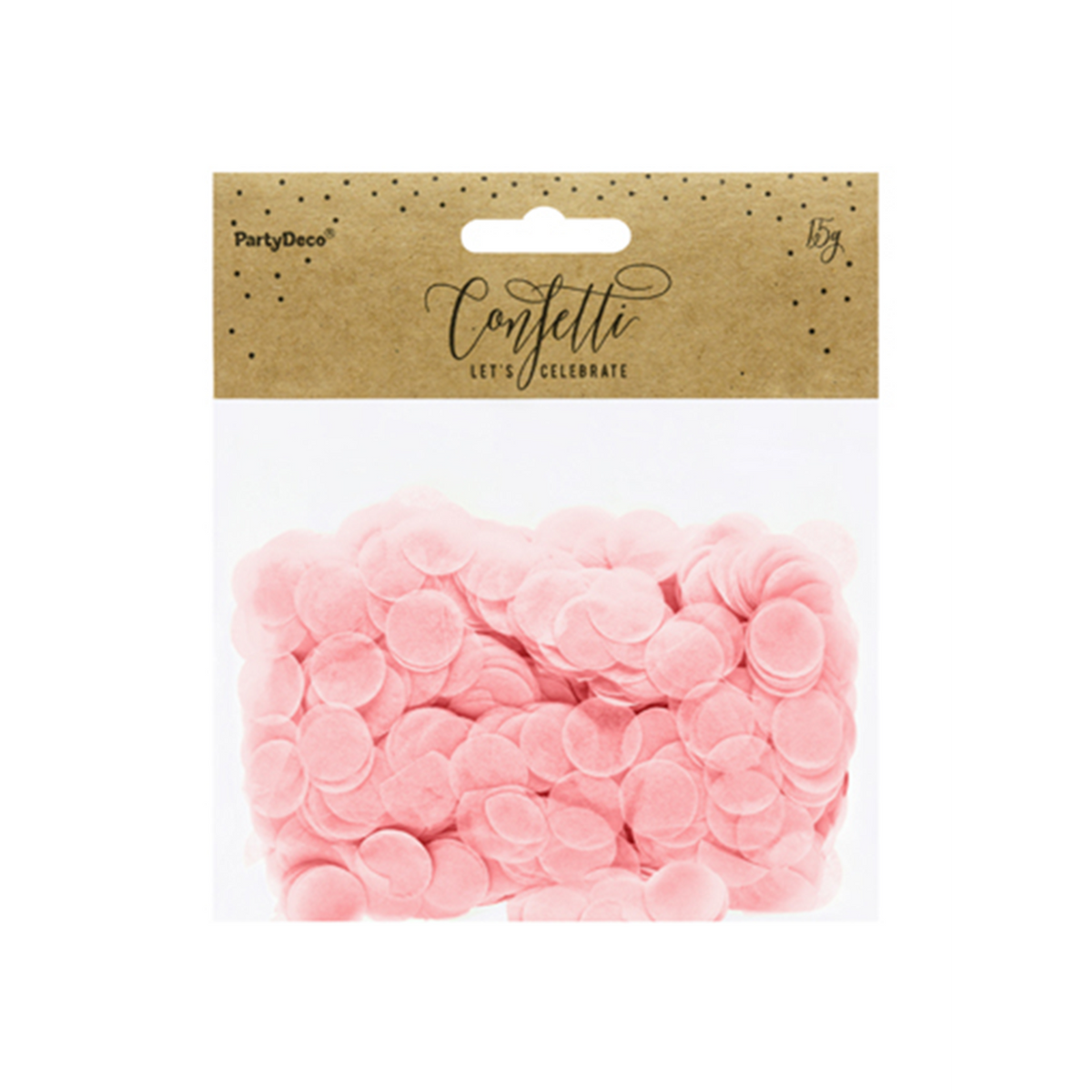 15g Papierkonfetti - Rosa
